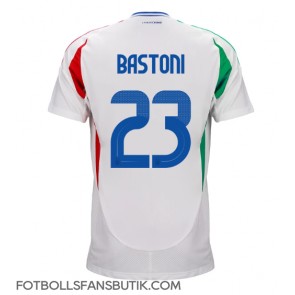 Italien Alessandro Bastoni #23 Replika Bortatröja EM 2024 Kortärmad